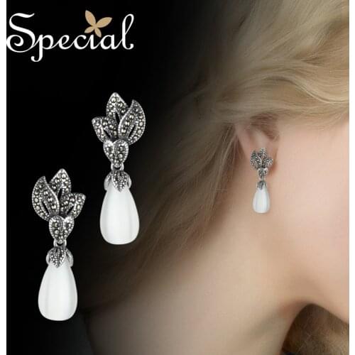 Special Sen series girls skin lining skin S925 silver earrings earrings and needles legend of Perseus