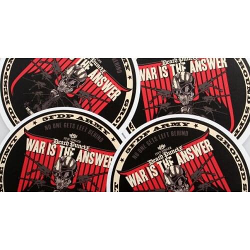 Custom Waterproof Glossy Lamination Adhesive Sticker Type sticker sheet Vinyl Sticker ----DH12522