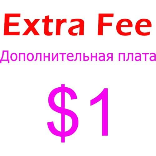 1 USD Extra Fee Frame / Damaged replacement / Screen glass / Replacement cable / Shipping