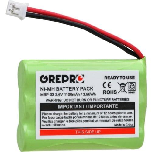 1100mAh MBP-33 Battery for Motorola Baby Monitor MBP18 MBP27 MBP33 MBP33BU MBP35T MBP36PU MBP41 MBP43 not for MBP33S and MBP36S