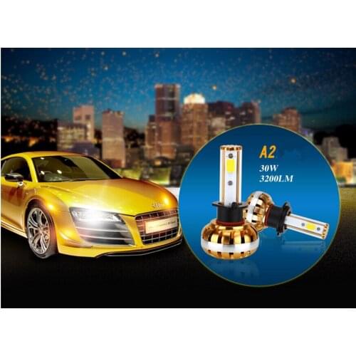 2pc /lot high quality AUTO headlight led bulb high Low beam lights AUTO bulb H1 H3 H7 H11 9005 9006 880 9012 D1/D3 with decoder