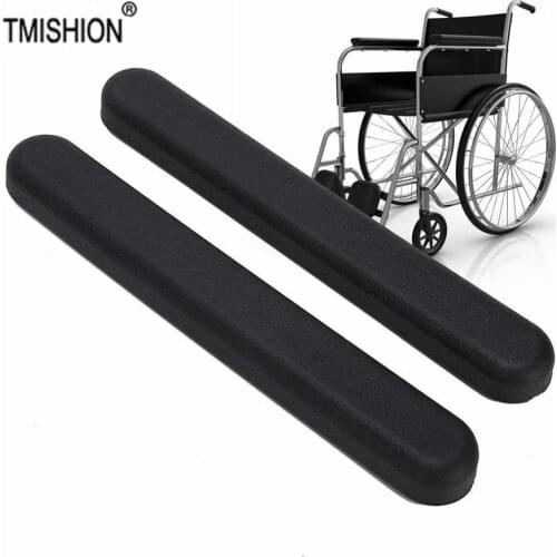 2Pcs Universal Wheelchair Long Armrests Pad Armrest Cushion Replacement PVC Sponge Pad Patient Care Accessories