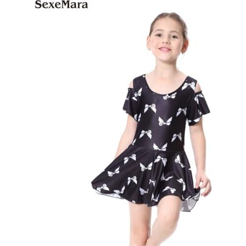 2019 two-piece separates? girl swimsuit skirt bottoms two piece bathing suits for kids cute swimwear,top quality