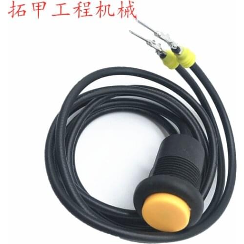 Free shipping for Excavator Spare Parts Komatsu PC50 60 70 120 200 210 270 Handle the Horn Button Speaker Switch