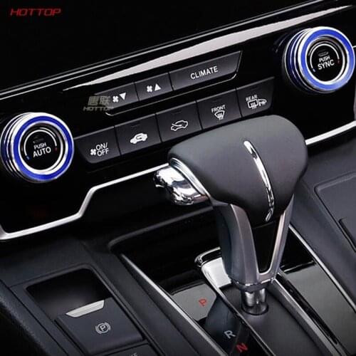 For Honda Crv Cr-v 2021 Air Conditioning Audio Knob Modification High-End Knob Ring Decorating Accessories