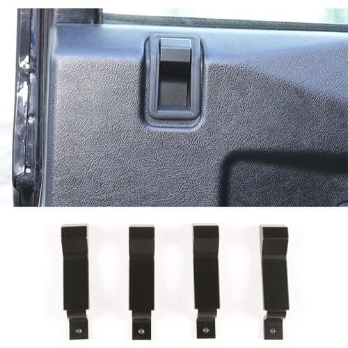 For Land Rover Defender 90 110 130 2004-18 Aluminum Car Internal Door Latch Handle Decoration Cover Car Modification Accessories