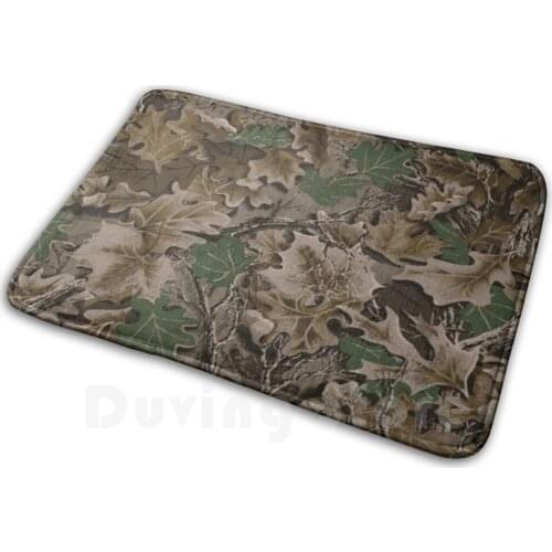 Forest Camo Carpet Mat Rug Carpet Anti-Slip Floor Mats Bedroom Face Quarantine Decorative Novelty Camo Camoflauge Army Hunting