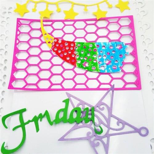 Metal Comet tail paper die cutting dies for Scrapbooking/DIY Easter wedding Halloween Easter card