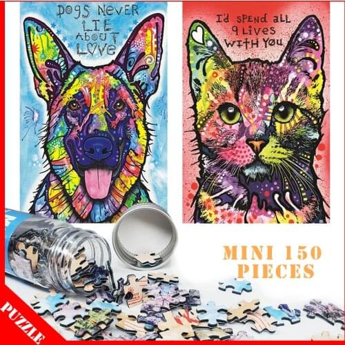 Mini Puzzle 150 Pieces Test Tube Puzzles Adults Wooden Jigsaw DIY Puzzle Toys Games Creative Birthday Gifts Can Be Customized