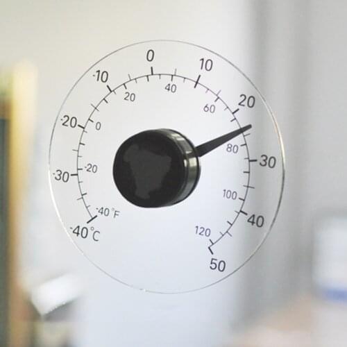 Mini Pointer Temperature Meter Waterproof Clear Outdoor Window Thermometer Temperature Mesurement Tester Meter
