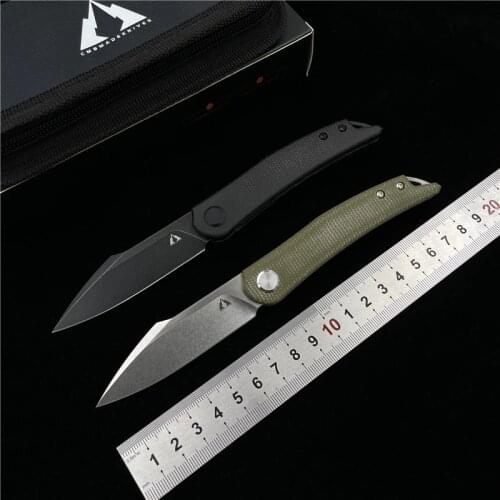 CMB MADE KNIVES Kisame Folding knives Micata handle K110 steel knife outdoor camping defense fishing tools EDC