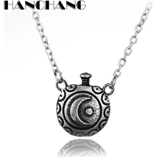 Once Upon a Time Movie Series Jewelry Link Chain Pendants Necklaces Vintage Accessories for Women Man