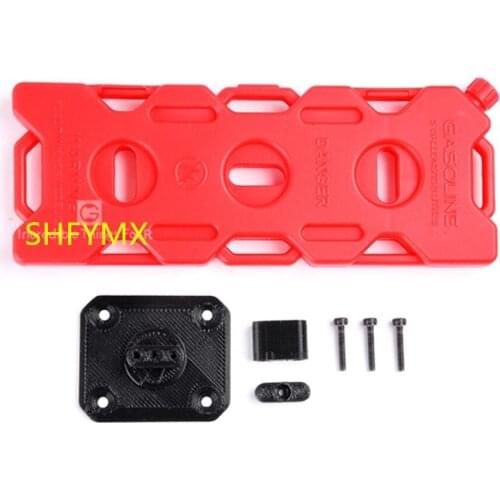 Plastic Fuel Tank Model For 1/8 & 1/10 Rc Crawler Car Traxxass Trx-4 Scx10 ii 90046 Traction Hobby KM2 4