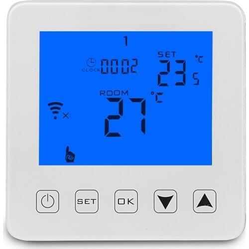 Touch Key Warm Wire Electric Floor Heating Cable Thermostat