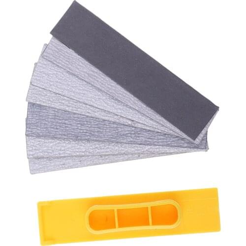 100% Brand new Hobby Model Tools Polishing Sander 7 Type Sandpapers for Plane Gundam DIY for plastic model