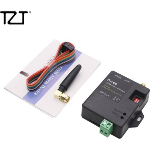 TZT Home Security GA09 GSM SMS Alarm System Wireless Module with 8 Alarm Input