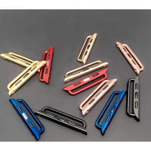 Adapter Connector For Apple Watch series 6 SE 5 4 3 2 1 band 44mm 40mm Correa For iwatch bands 42mm 38mm accessories Wholesale