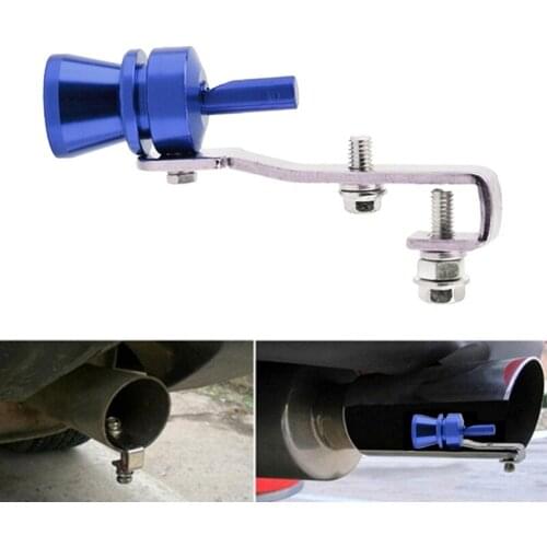 Universal Car Turbo Sound Whistle Exhaust Muffler Blow Off Valve S-XL Size Aluminum Alloy Car Accessories