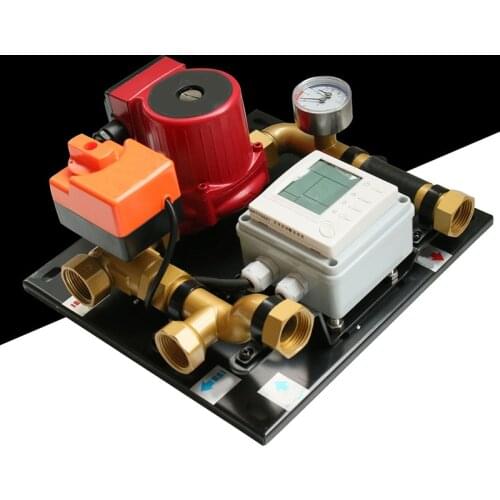 1pc manifold pump for floor heating plumbing system mixed water pump control pump Manifold mixing valve 230V