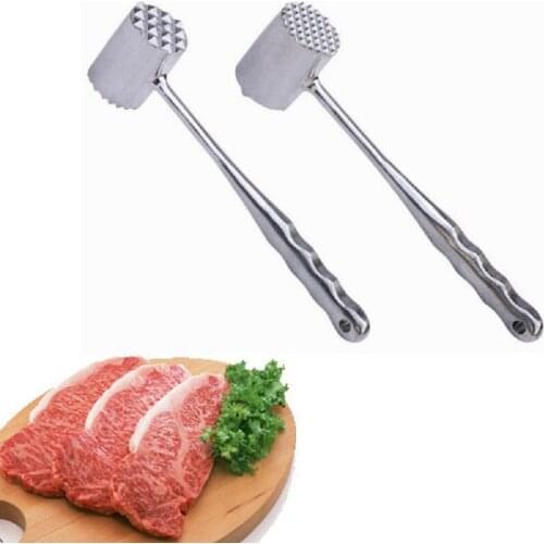 304 solid steak meat hammer alloy household kitchen loose meat hammer thick stainless steel broken tendon tenderizer tool