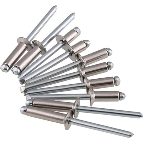 5/10/20Pcs Stainless Steel A2 Extra Large Flange Head Pop Rivets M4 M5 Dome Head Blind