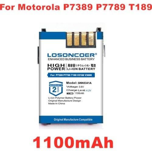 SNN5341A Battery for Motorola P7389 P7789 T189 V2188 V3688 V50 V8060/62/68 V8160/V8162/V8260/V998 V50 2088 3620 3690 L2000 V8