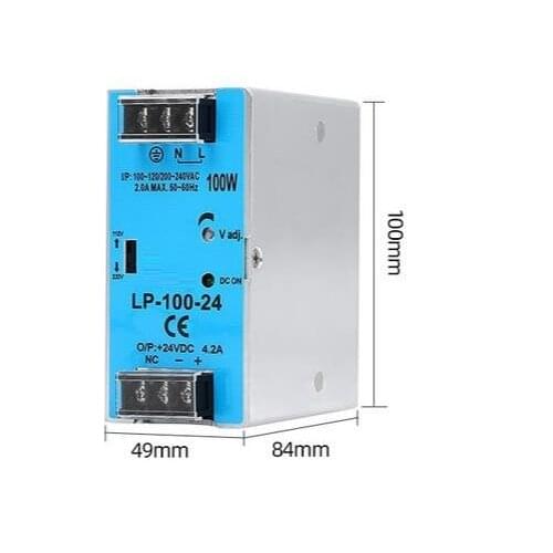 Single output LP-100-12 12v 8.3a 100W Din rail Power Supply SMPS