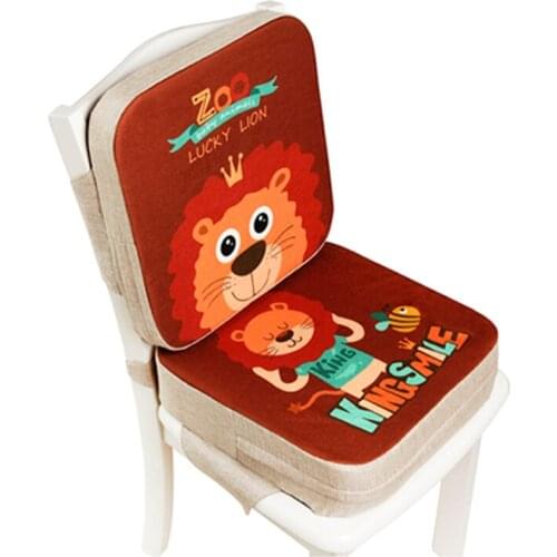 Kids Dining Seat Increased Chair Pad Adjustable Washable Portable Removable High Chair Chair Booster Cushion Chair Height Pad