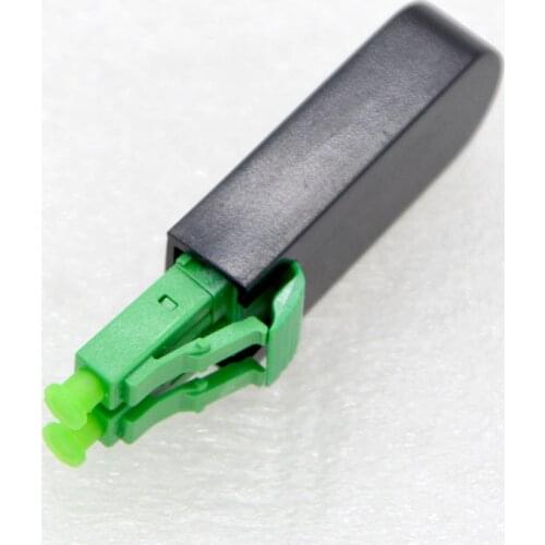 GONGFENG 10PCS NEW LC/APC Connector SM Single Mode Optic Fiber Loop Back Connector Adapter Coupler Test Flange Special Sales