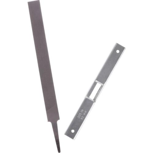 New Chainsaw Lawn Mower Depth Gauge Steel Flat File Sharpening Tool Kit Guide Tester