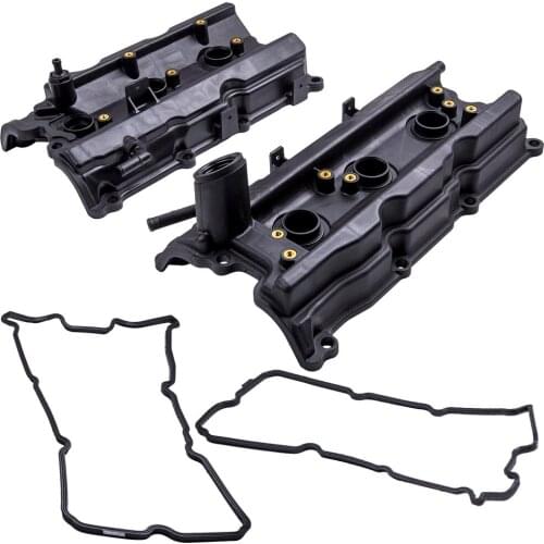 2pcs Engine Valve Head Rocker Cover Set Left + Right For Nissan 350Z 3.5L 2003-2007