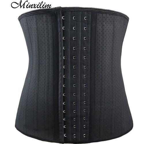Body Shaper Sweat Belt Tummy Control Underwear Corset For Women Slimming Belly Shapewear Black Plus Size Sport Waist Trainer