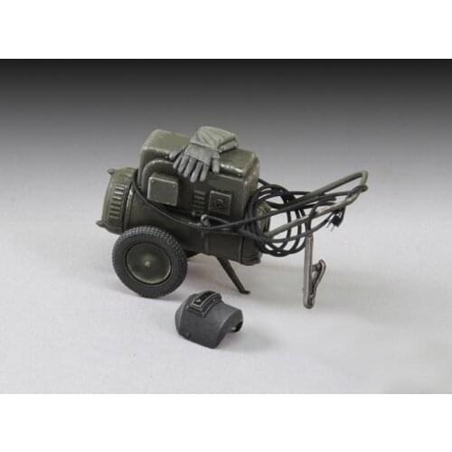 Scenario model WWII welding machine 1:35