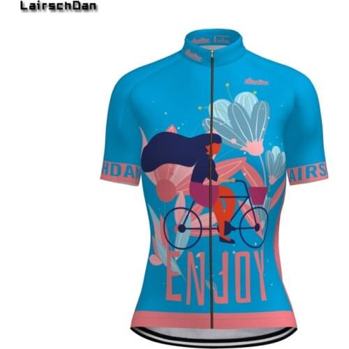 2020 New in July SPTGRVO blue cycling jersey women short sleeve summer female bicycle clothing sport wear maillot ciclismo mujer
