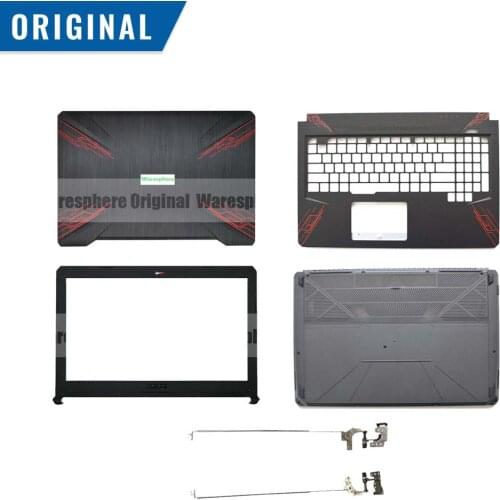 New Original For ASUS FX80 FX80G FX80GD FX504 FX504G FX504GD FX504GE LCD Rear Lid Back Cover Front Bezel Hinges