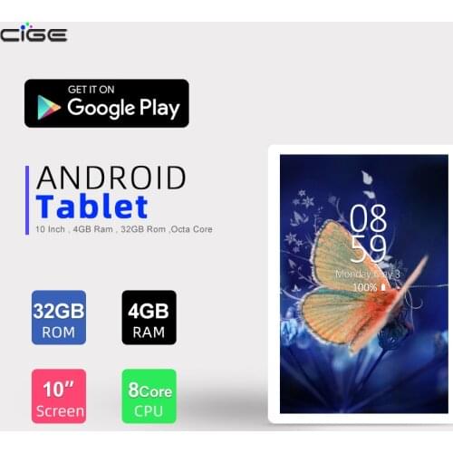2021 New Arrival Android 9.0 Tablet PC 10 inch large screen IPS 4G+32GB Octa Core Tablets 4G Internet WiFi FM GPS Bluetooth