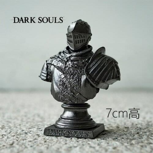 Hot Game Dark Souls Remastered half-length statue bust Knight of Astora Oscar Figure Figurine Toys
