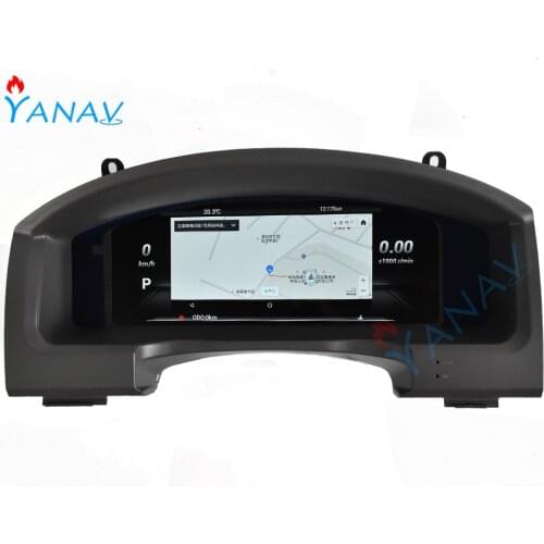LCD Meter screen GPS Navigation For-Toyota Land Cruiser 2008-2015 Android Car Multimedia dashboard instrument screen player
