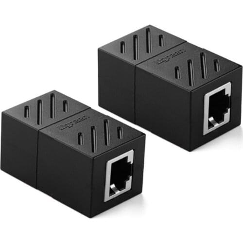 1/2PC RJ45 Internet Ethernet Cable LAN Port 1 Splitter Connector Adapter Extende