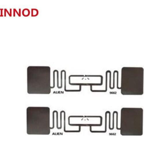 10pcs free sample wet inlay uhf rfid tag adhesive sticker for warehouse asset tracking