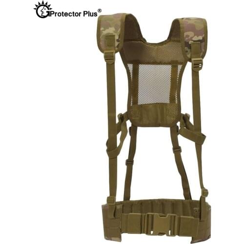 1000D Nylon Tactical Molle Vest Military Hunting Vest Belt Combat Army Battle Mens With Shoulder Sling Airsoft Combat Waist Belt