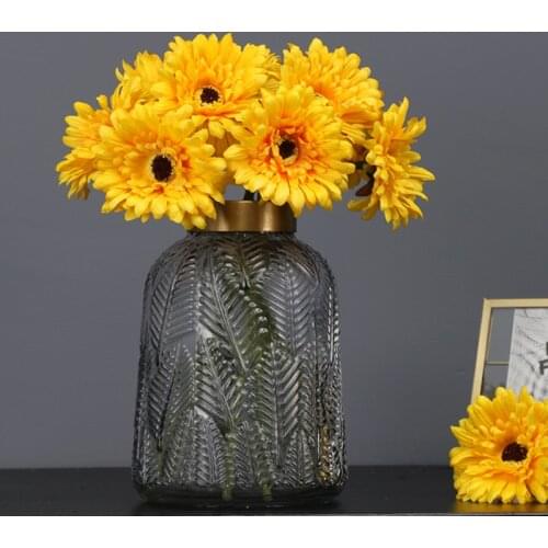 30cm Single Fake Sunflower Artificial Flowers Farmhouse African Decor Farmhouse Thanksgiving