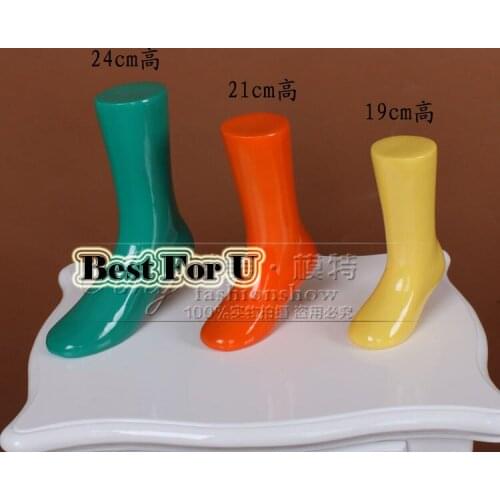 Free shipping! Fashionable Color High Quality Female Fiberglass Foot Mannequin Foot Model For Socks Display