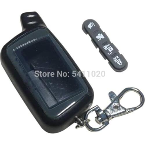 X5 Key Case Keychain Body Cover for Russian 2-way Car Alarm System LCD Remote Control Key Chain Tomahawk X5 X3
