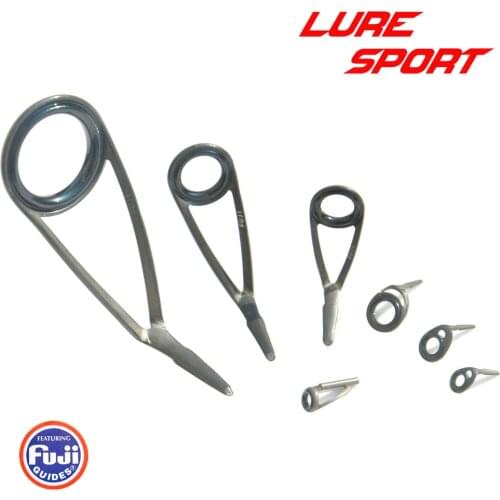 FUJI 7pcs Guide set BCKTAG BCKWAG Guide BCLGAT Top SPIN Rod Building Component Fishing Pole Repair DIY Accessory