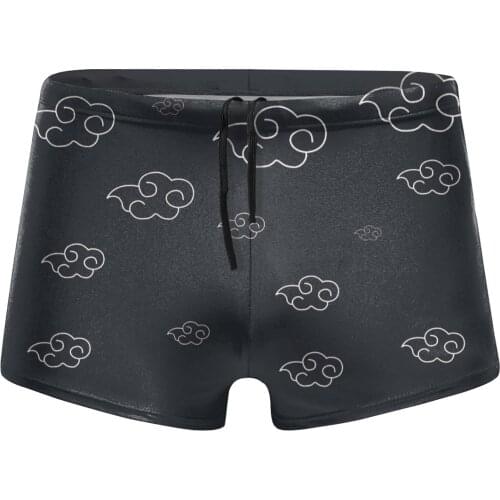 Men Anime Manga swimming trunks Akatsuki Symbol swimsuits Boy for the sea Pool