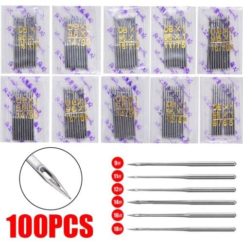 100pcs/set DB*1 Industrial Sewing Machine Needles Kit DIY Sewing Accessories For JUKI Singer Brother