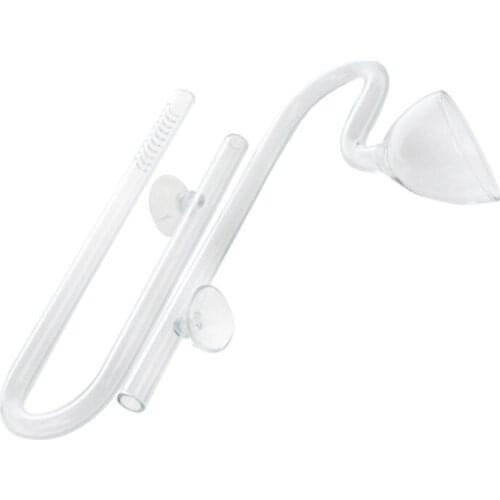 16 mm Aquarium Glass Inflow Outflow Lily Pipe Tube Fish Tank Aquatic Water Plant Canister Filter Suction Cup Hose Set