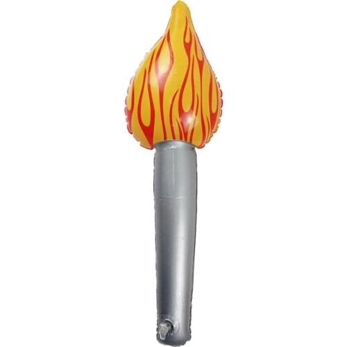 Inflatable Torch Torch Stick Inflatable Flame Toy Children Stage Performance Props Sports Meeting Cheering Stick