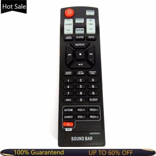 NEW Replacement Remote Control For LG AKB73575421 FOR NB2420A NB3520A NB3532A NB3540 NB4530B Sound Bar System Fernbedienung